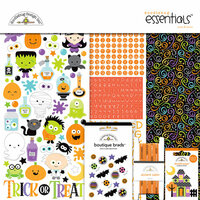 Doodlebug Design - Boos and Brews Collection - Halloween - Essentials Kit