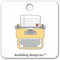 Doodlebug Design - Flea Market Collection - Collectible Pins - Tiny Type