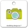 Doodlebug Design - Flea Market Collection - Collectible Pins - Shutterbug