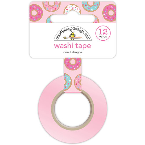 Doodlebug Design - Cream and Sugar Collection - Washi Tape - Donut Shoppe