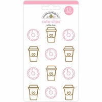 Doodlebug Design - Cream and Sugar Collection - Cute Clips - Coffee Shop