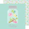 Doodlebug Design - Spring Things Collection - 12 x 12 Double Sided Paper - Little Wonders