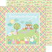 Doodlebug Design - Easter Express Collection - 12 x 12 Double Sided Paper - Easter Express
