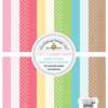 Doodlebug Design - Cream and Sugar Collection - 12 x 12 Paper Pack - Petite Print Assortment