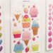 Doodlebug Design - Fairy Tales Collection - Sprinkles - Self Adhesive Enamel Shapes - Sweet Treats