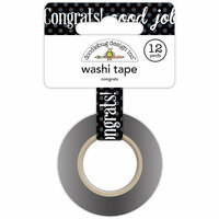 Doodlebug Design - Hats Off Collection - Washi Tape - Congrats