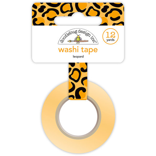 Doodlebug Design - At the Zoo Collection - Washi Tape - Leopard