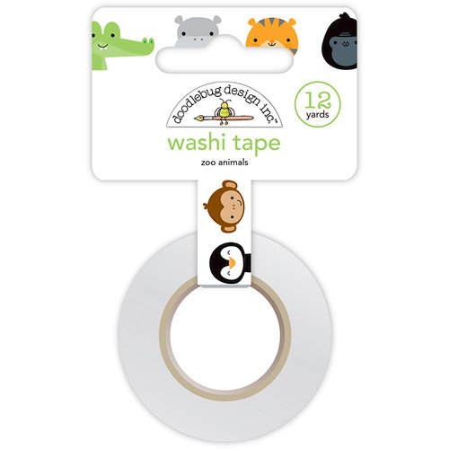 Doodlebug Design - At the Zoo Collection - Washi Tape - Zoo Animals