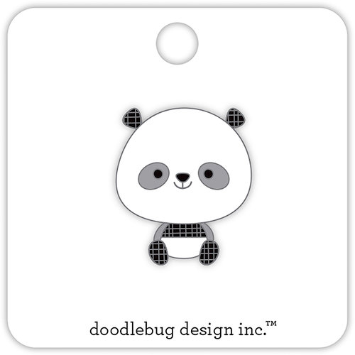 Doodlebug Design - At the Zoo Collection - Collectible Pins - Panda