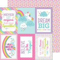 Doodlebug Design - Fairy Tales Collection - 12 x 12 Double Sided Paper - Fairy-Fetti