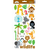 Doodlebug Design - At the Zoo Collection - Cardstock Stickers - Icons