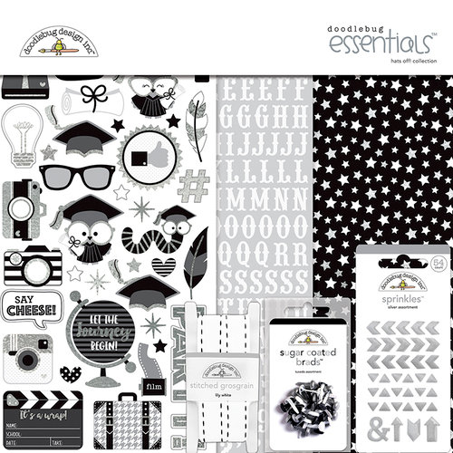 Doodlebug Design - Hats Off Collection - Essentials Kit
