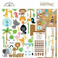 Doodlebug Design - At the Zoo Collection - Essentials Kit