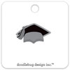 Doodlebug Design - Hats Off Collection - Collectible Pins - Grad Cap