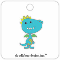 Doodlebug Design - Dragon Tails Collection - Collectible Pins - Dragon
