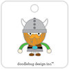 Doodlebug Design - Dragon Tails Collection - Collectible Pins - Viking