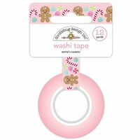 Doodlebug Design - Milk and Cookies Collection - Christmas - Washi Tape - Santa's Sweets