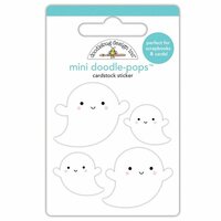 Doodlebug Design - Booville Collection - Halloween - Doodle-Pops - 3 Dimensional Cardstock Stickers - Sweet Spirits Mini