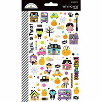 Doodlebug Design - Booville Collection - Halloween - Cardstock Stickers - Mini Icons