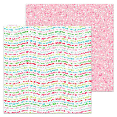 Doodlebug Design - Milk and Cookies Collection - Christmas - 12 x 12 Double Sided Paper - Holiday Cheer