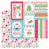 Doodlebug Design - Milk and Cookies Collection - Christmas - 12 x 12 Double Sided Paper - Christmas Party