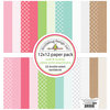 Doodlebug Design - Milk and Cookies Collection - Christmas - 12 x 12 Paper Pack - Petite Print Assortment