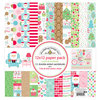 Doodlebug Design - Milk and Cookies Collection - Christmas - 12 x 12 Paper Pack