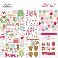 Doodlebug Design - Milk and Cookies Collection - Christmas - Essentials Kit