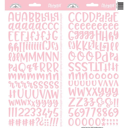 Doodlebug Design - Cardstock Stickers - Abigail - Cupcake