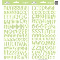 Doodlebug Design - Cardstock Stickers - Abigail - Limeade