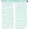 Doodlebug Design - Cardstock Stickers - Abigail - Mint