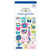 Doodlebug Design - Hello Collection - Sprinkles - Self Adhesive Enamel Shapes - Hello with Foil Accents