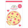 Doodlebug Design - So Punny Collection - Doodle-Pops - 3 Dimensional Cardstock Stickers - Pizza Love