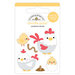 Doodlebug Design - Down on the Farm Collection - Doodle-Pops - 3 Dimensional Cardstock Stickers - Hen and Chicks