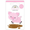Doodlebug Design - Down on the Farm Collection - Stickers - Doodle-Pops - Piggy