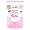 Doodlebug Design - Hello Collection - Doodle-Pops - 3 Dimensional Cardstock Stickers with Foil Accents - Love Letter