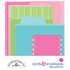 Doodlebug Design - Hello Collection - Create-A-Card - Cards and Envelopes - Hello Assortment
