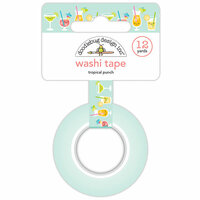 Doodlebug Design - Sweet Summer Collection - Washi Tape - Tropical Punch