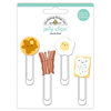 Doodlebug Design - So Punny Collection - Jelly Clips - Rise and Shine