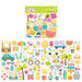 Doodlebug Design - Sweet Summer Collection - Odds and Ends - Die Cut Cardstock Pieces