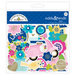 Doodlebug Design - Hello Collection - Odds and Ends - Die Cut Cardstock Pieces with Foil Accents