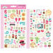 Doodlebug Design - So Punny Collection - Cardstock Stickers - Mini Icons