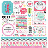 Doodlebug Design - So Punny Collection - 12 x 12 Cardstock Stickers - This and That