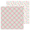 Doodlebug Design - So Punny Collection - 12 x 12 Double Sided Paper - Plaid About You