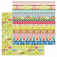 Doodlebug Design - Down on the Farm Collection - 12 x 12 Double Sided Paper - Down on the Farm
