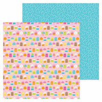 Doodlebug Design - Sweet Summer Collection - 12 x 12 Double Sided Paper - Sweet Summer