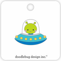 Doodlebug Design - So Much Pun Collection - Collectible Pins - Alien
