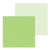 Doodlebug Design - Petite Prints Collection - 12 x 12 Double Sided Paper - Floral and Graph - Limeade