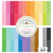 Doodlebug Design - 12 x 12 Paper Pack - Dot and Stripe - Rainbow - Petite Print Assortment
