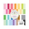 Doodlebug Design - 6 x 6 Paper Pad - Floral and Graph - Rainbow - Petite Print Assortment